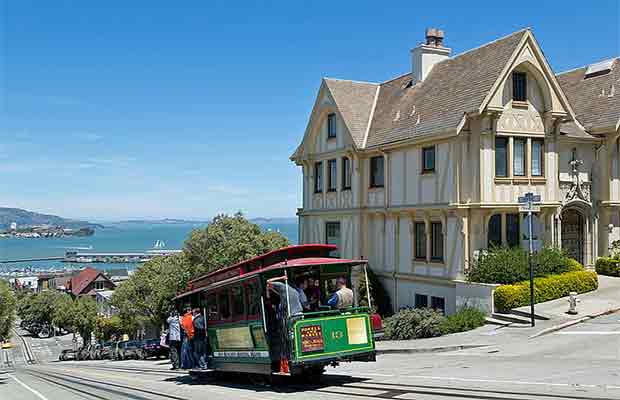 San Francisco view of bay