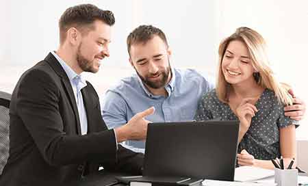 consultation with homebuyers